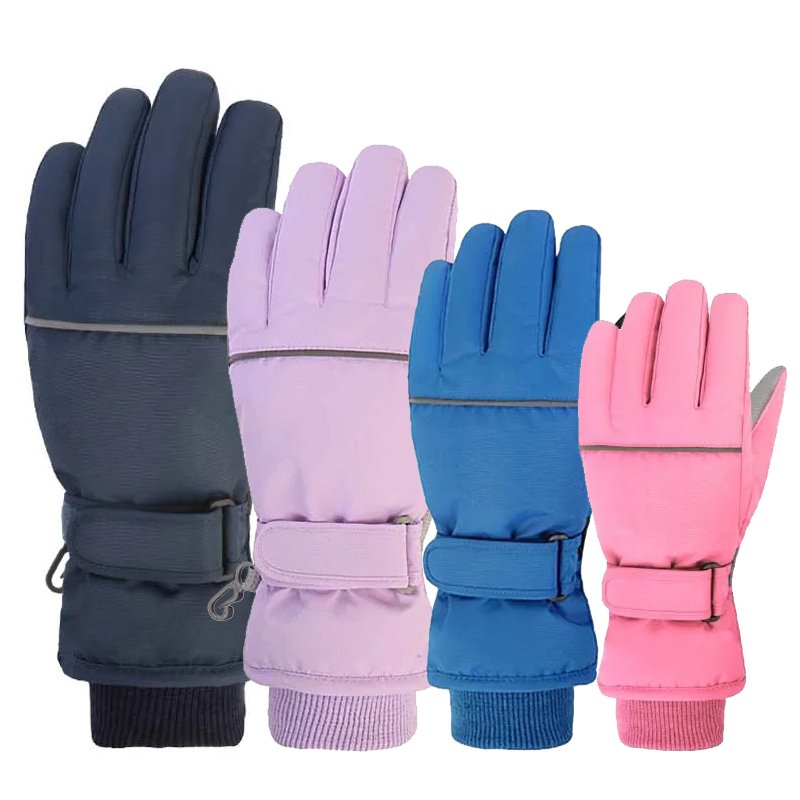 Waterproof Mitten Ski - Guantes de esquí impermeables para niños