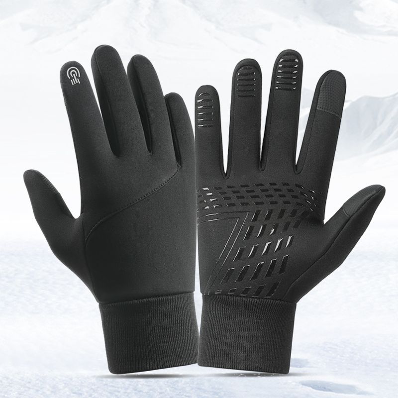 Waterproof Mitten Ski - Guantes de ciclismo para hombres y