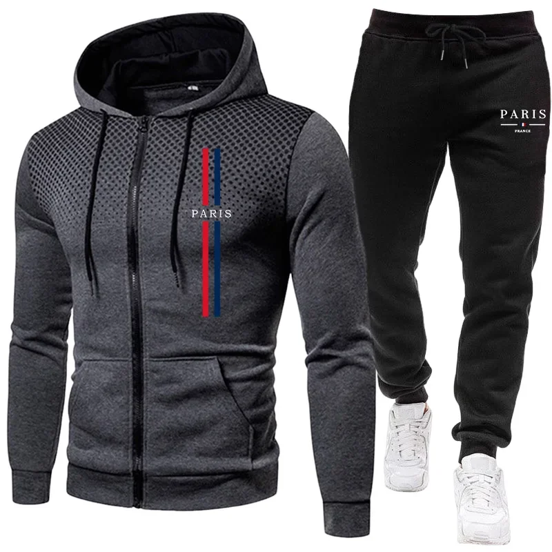 Winter Clothing Usa - Traje deportivo para hombre, chaqueta con
