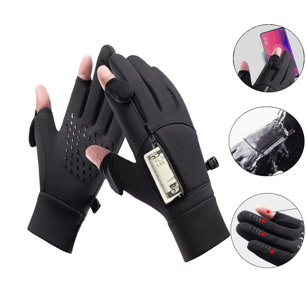 Waterproof Mitten Ski - 1 par de guantes cálidos de