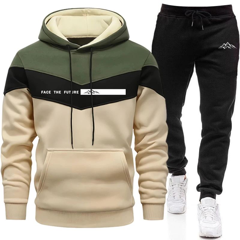 Winter Clothing Fashion - Nuevo Conjunto Deportivo para Hombre, Otoño