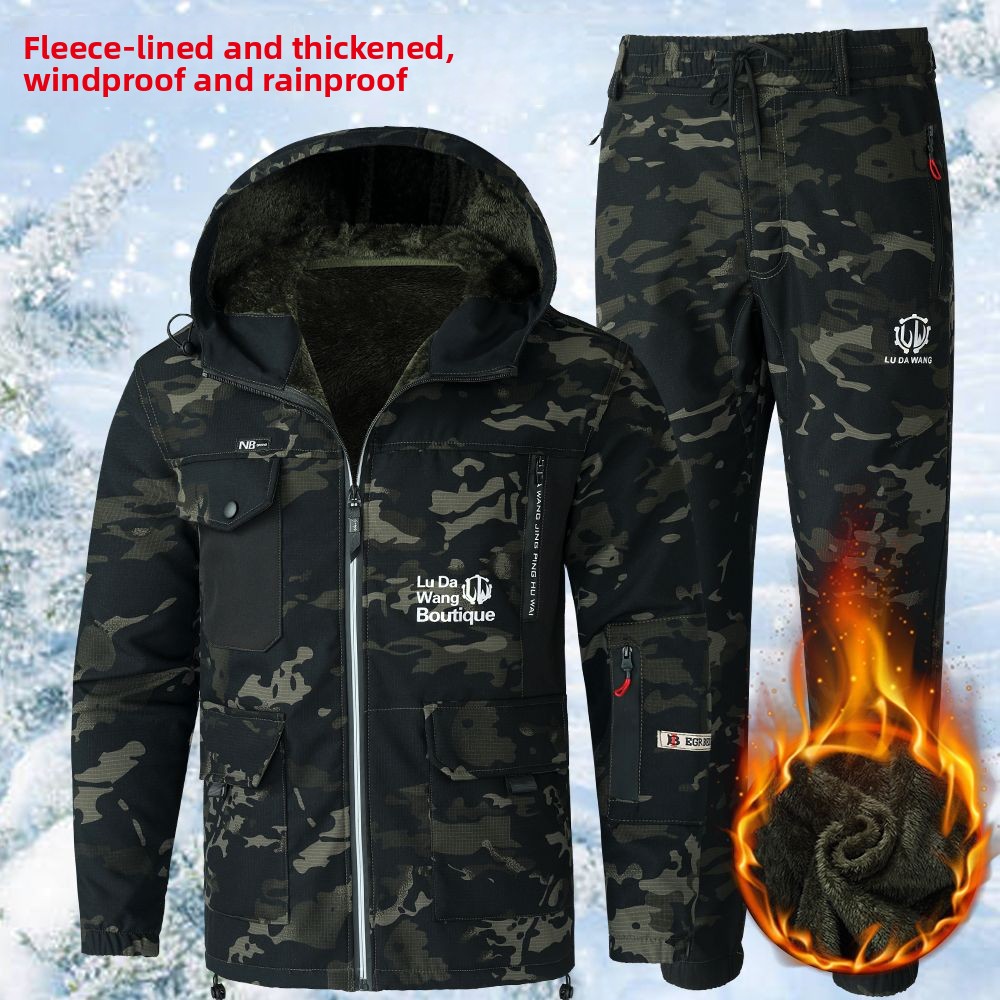Winter Clothing Usa - Conjunto de traje de camuflaje para