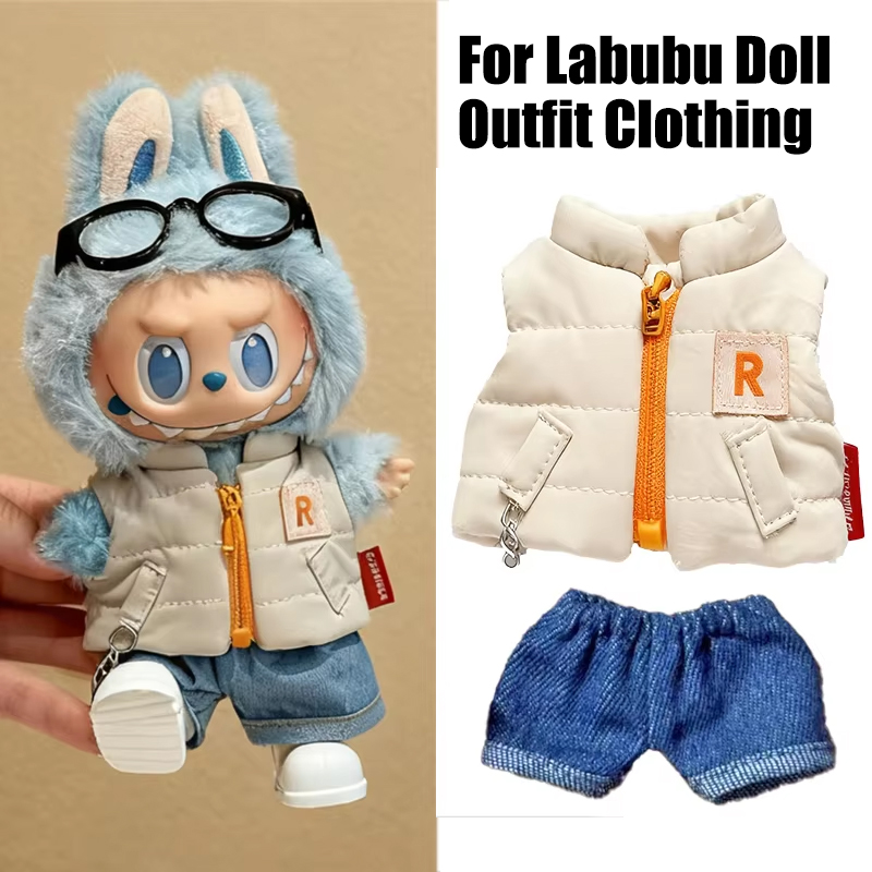 Winter Clothing Fashion - Para muñeca Labubu de 15 y