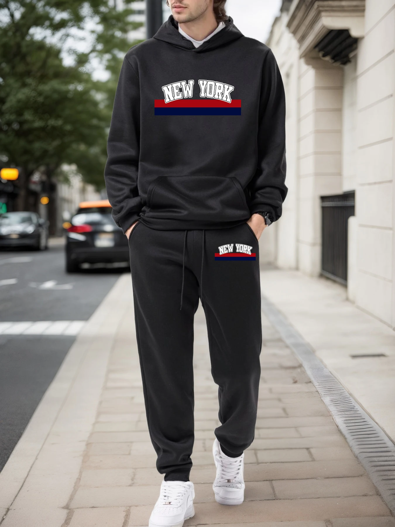 Winter Clothing Usa - Sudaderas con Capucha para Hombre en