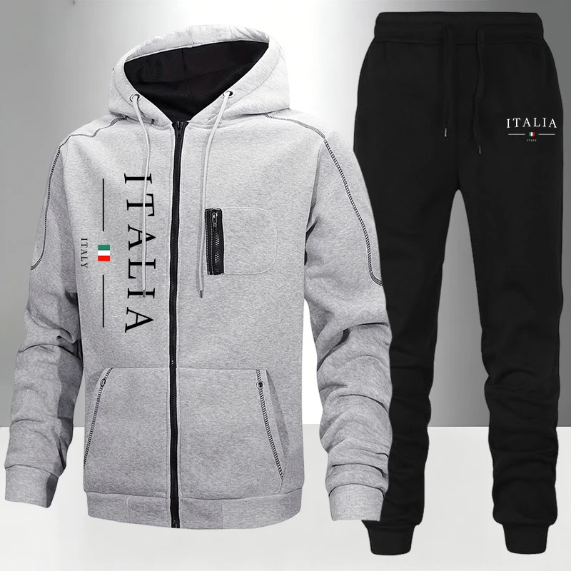 Winter Clothing Usa - Conjunto Deportivo para Hombre, Sudadera con