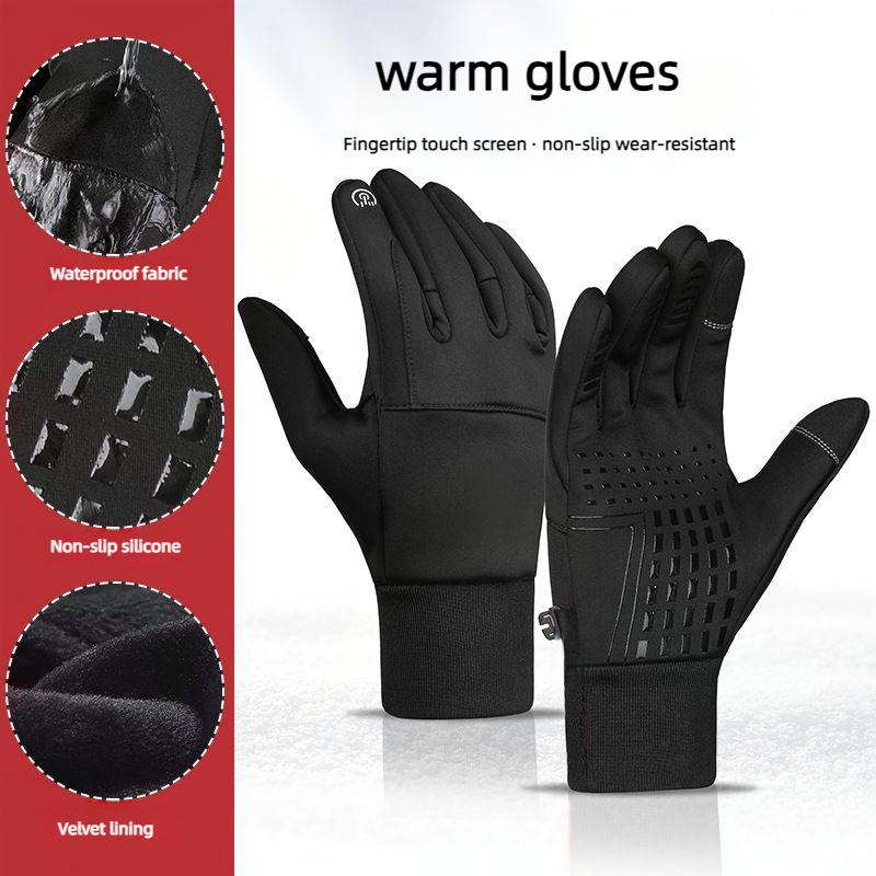 Otoño Invierno hombres mujeres - Waterproof Mitten Ski reseña y precio