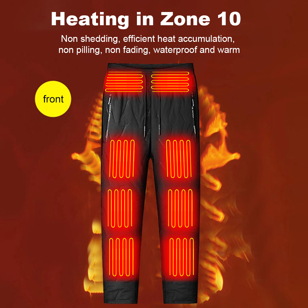 Pantalones térmicos eléctricos - Winter Clothing Leg Warmers reseña y precio