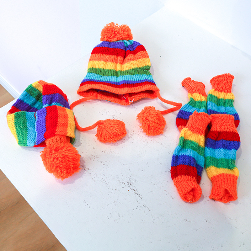 Conjunto de invierno de punto  - Winter Clothing Leg Warmers reseña y precio
