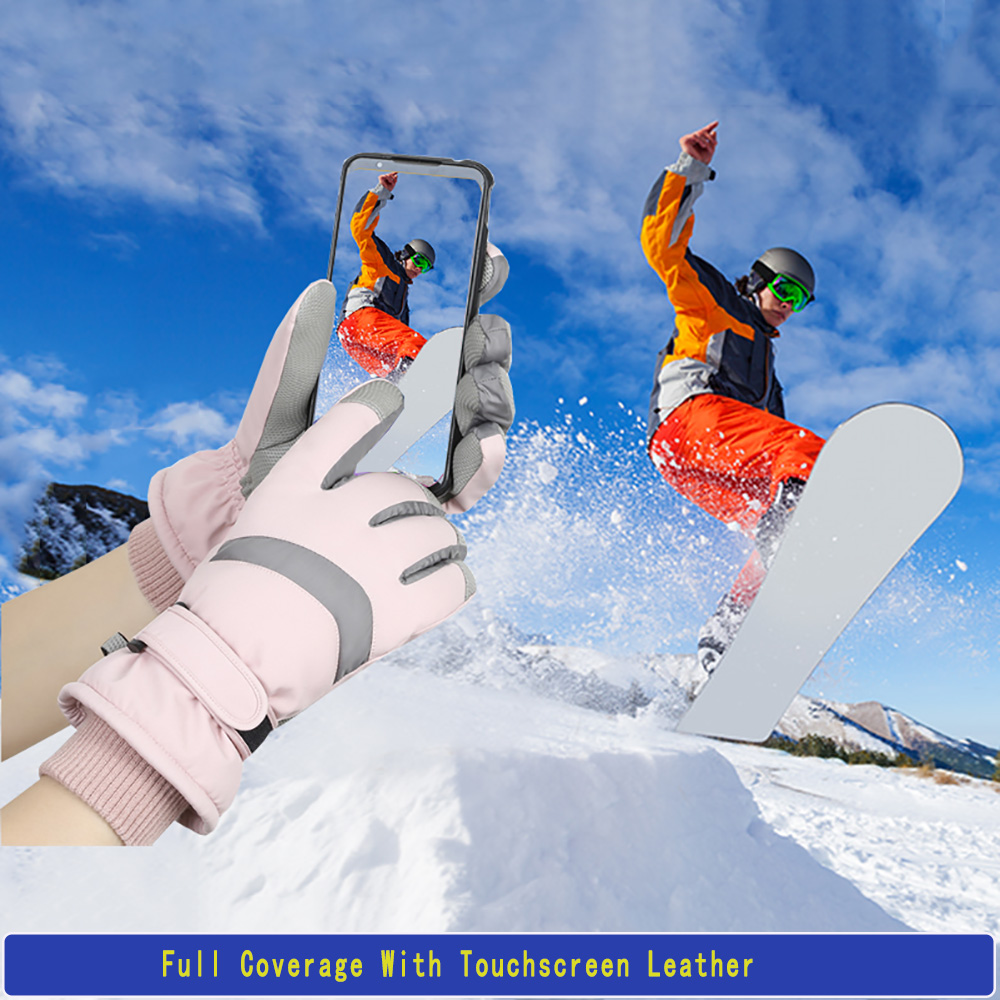 Guantes de Esquí YANBIGUO, Gua - Waterproof Mitten Ski reseña y precio