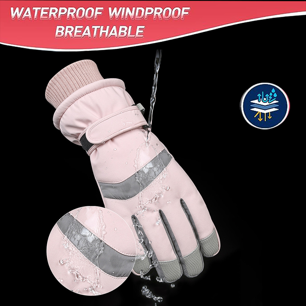 Guantes de Esquí YANBIGUO, Gua - Waterproof Mitten Ski reseña y precio