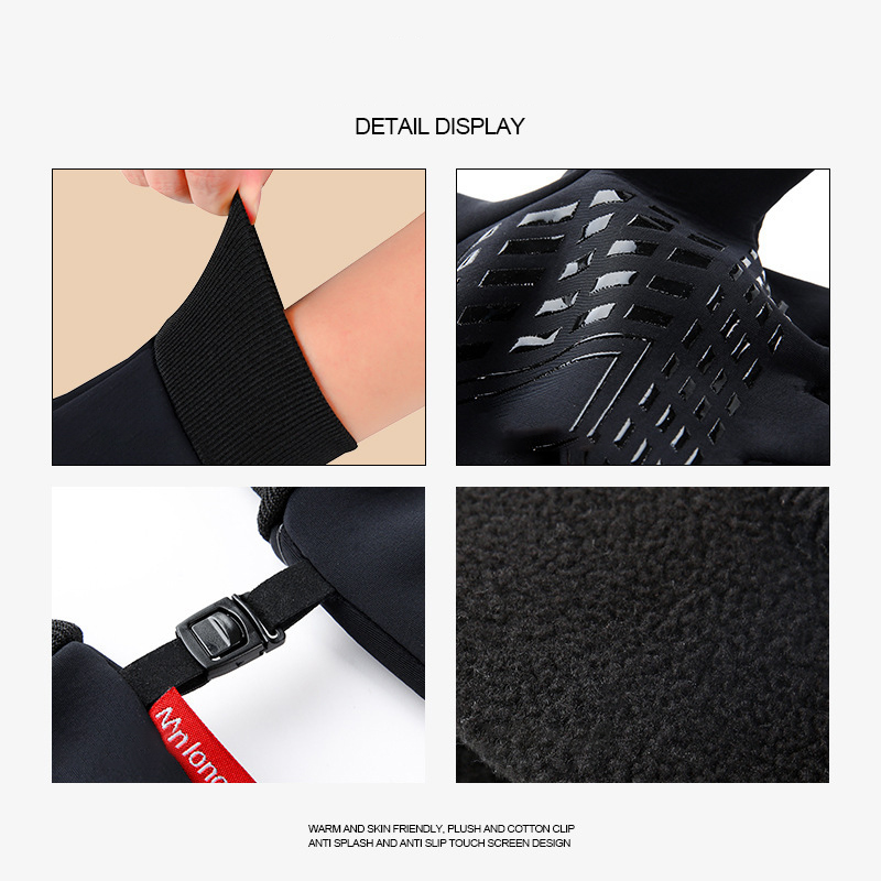 Guantes de ciclismo para hombr - Waterproof Mitten Ski reseña y precio
