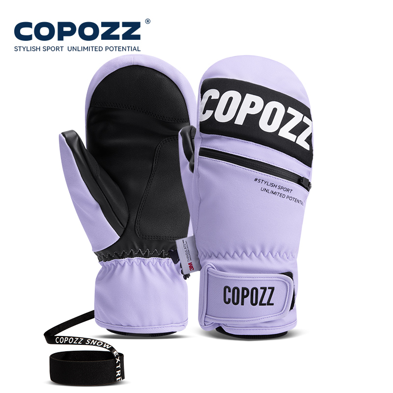 COPOZZ 3M Thinsulate Guantes d - Waterproof Mitten Ski reseña y precio
