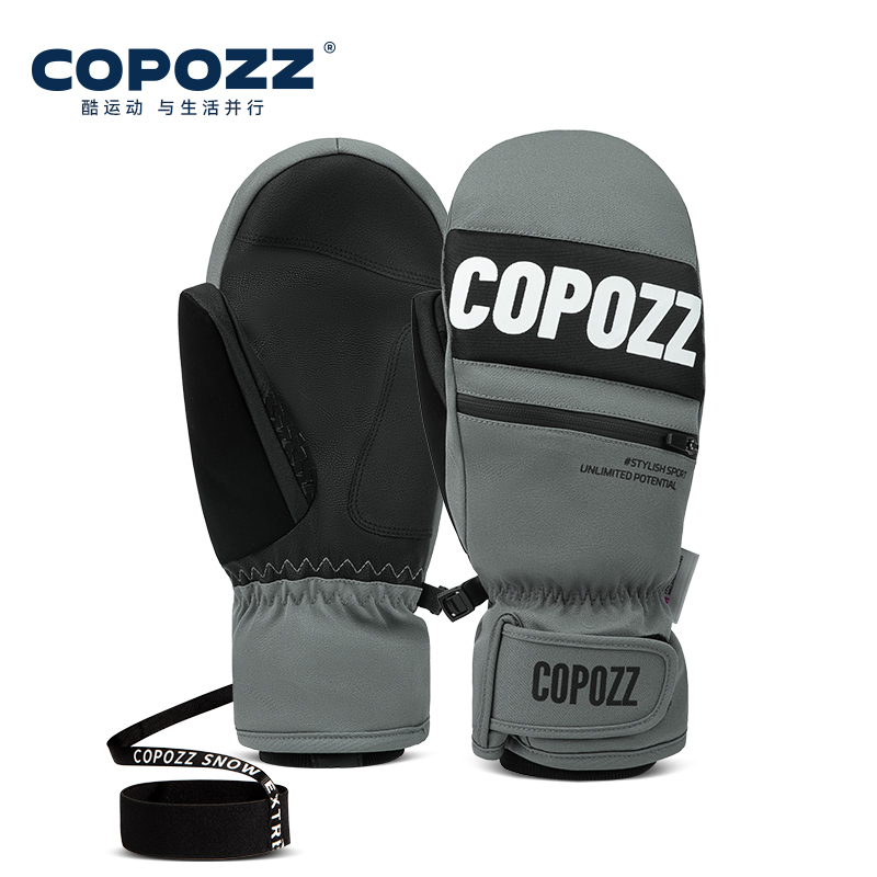 COPOZZ 3M Thinsulate Guantes d - Waterproof Mitten Ski reseña y precio