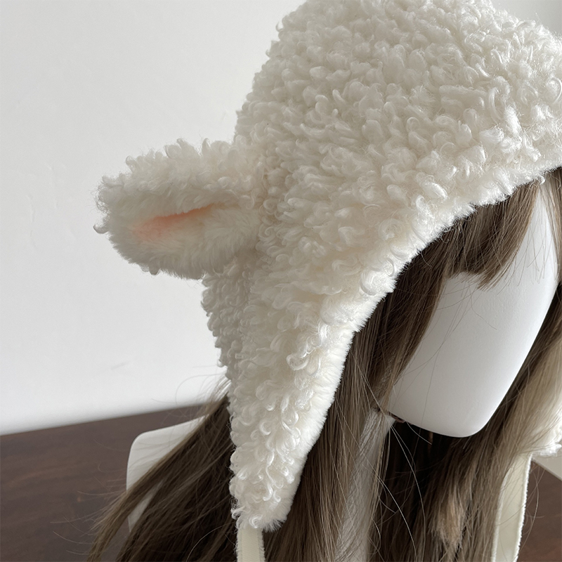 Gorro cálido de oveja de peluc - Winter Clothing Leg Warmers reseña y precio