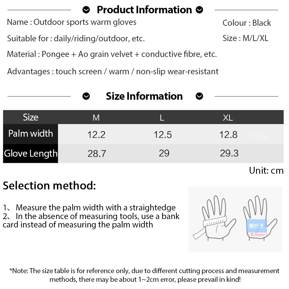 Guantes de ciclismo impermeabl - Waterproof Mitten Ski reseña y precio