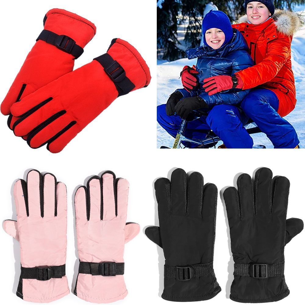 Nuevos niños adultos invierno  - Waterproof Mitten Ski reseña y precio