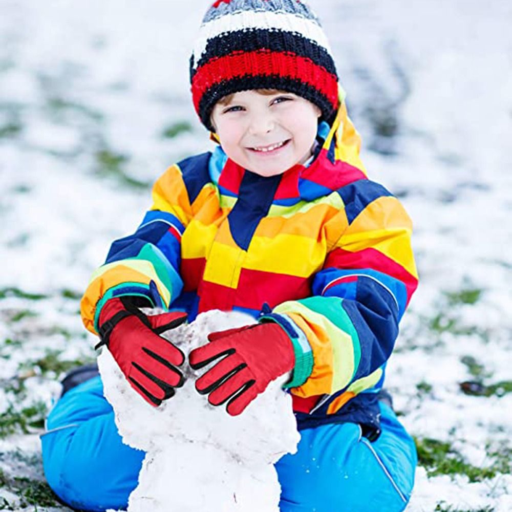Nuevos niños adultos invierno  - Waterproof Mitten Ski reseña y precio