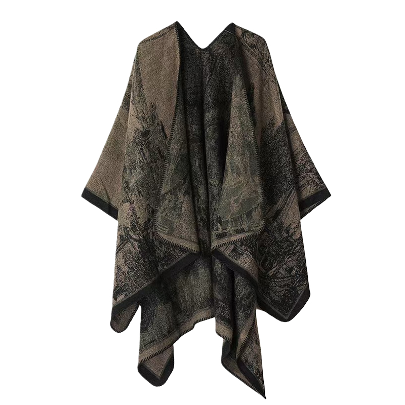 Chal de punto estampado para m - Winter Clothing Ideas reseña y precio