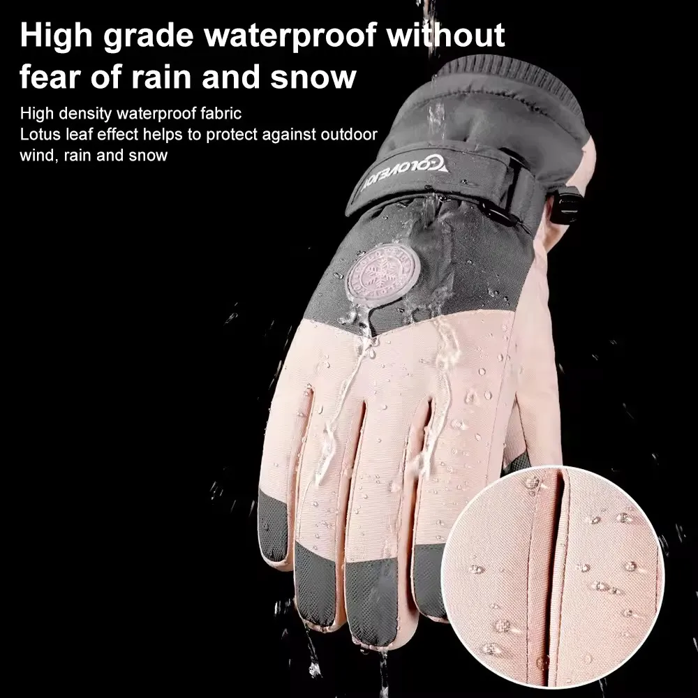 Guantes de esquí impermeables  - Waterproof Mitten Ski reseña y precio