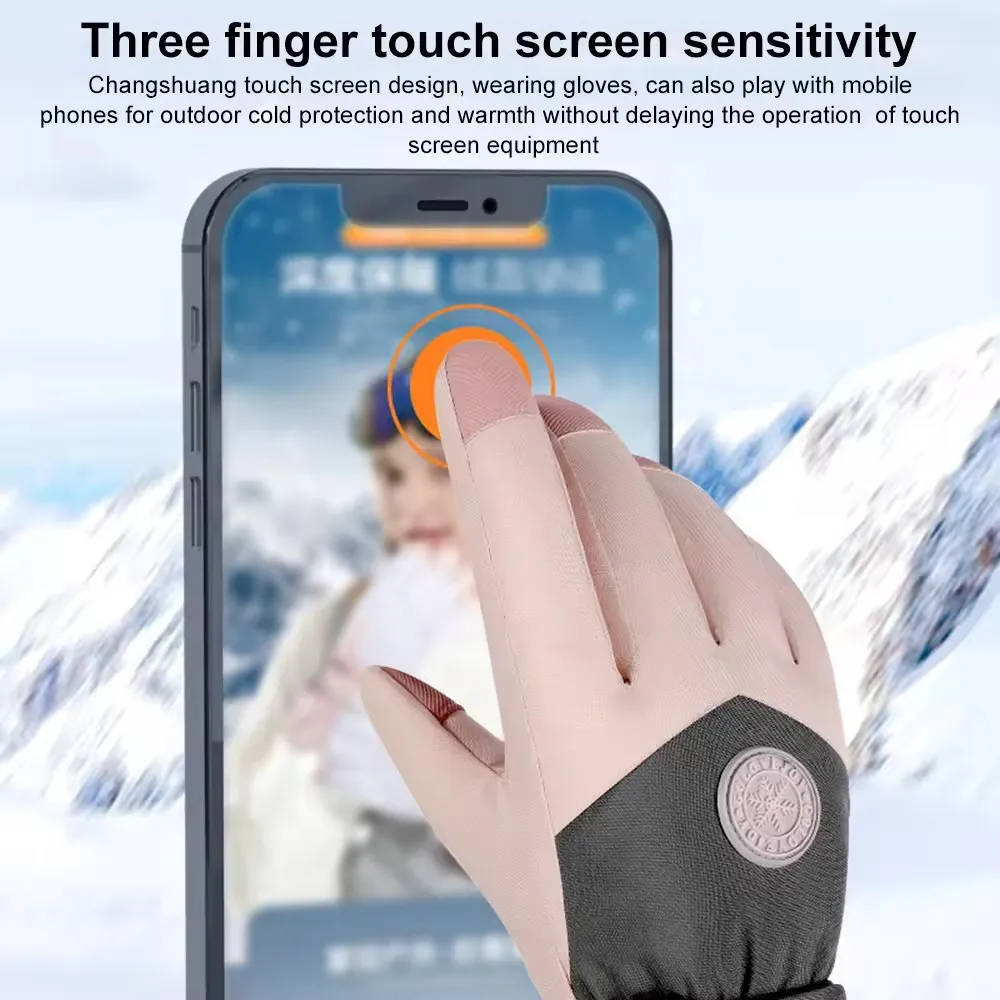 Guantes de esquí impermeables  - Waterproof Mitten Ski reseña y precio