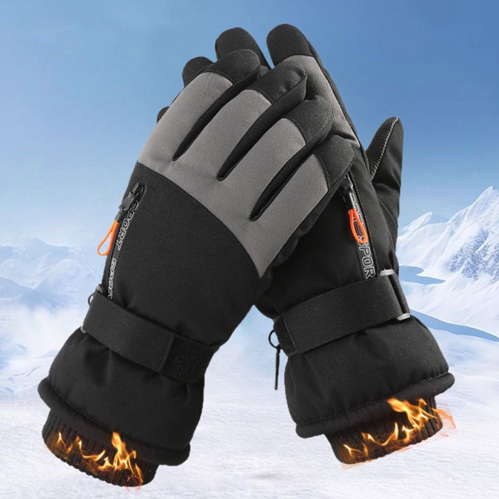 Guantes de invierno a prueba d - Waterproof Mitten Ski reseña y precio